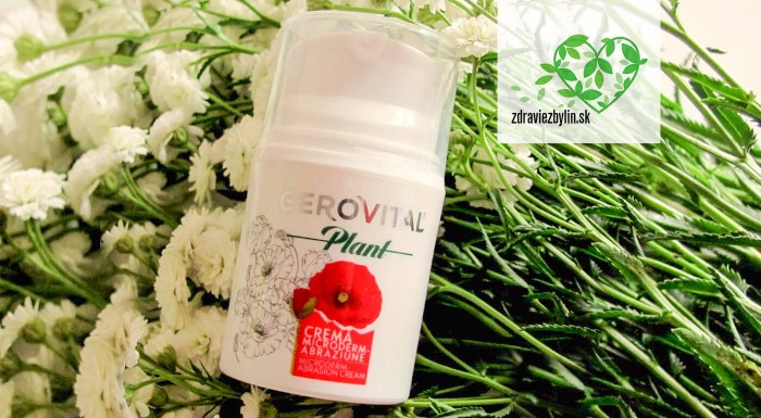 Pleťový krém na mikrodermabráziu bez prístrojov