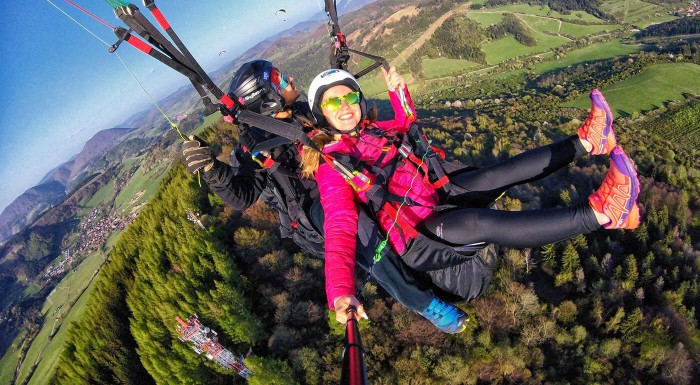 Tandemový let na padáku