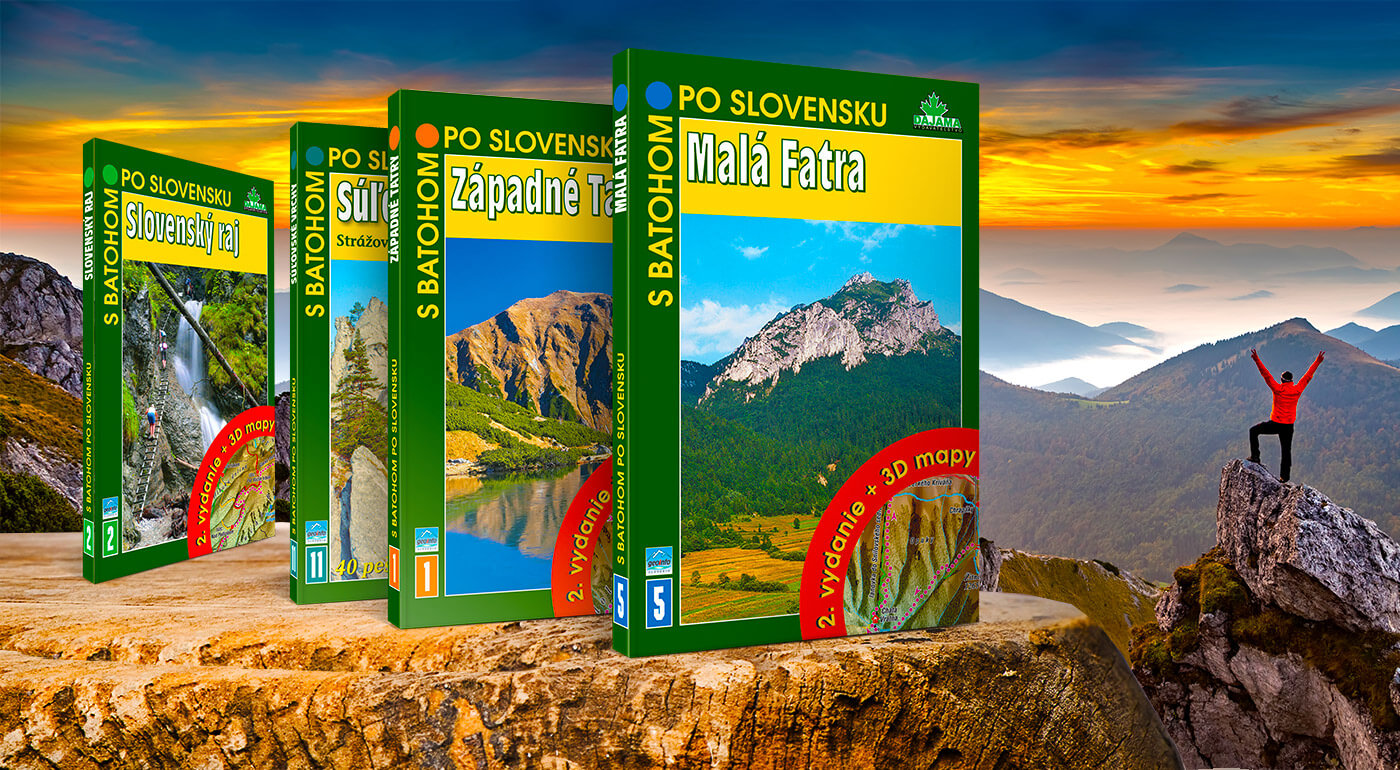 Knihy z edície S batohom po Slovensku