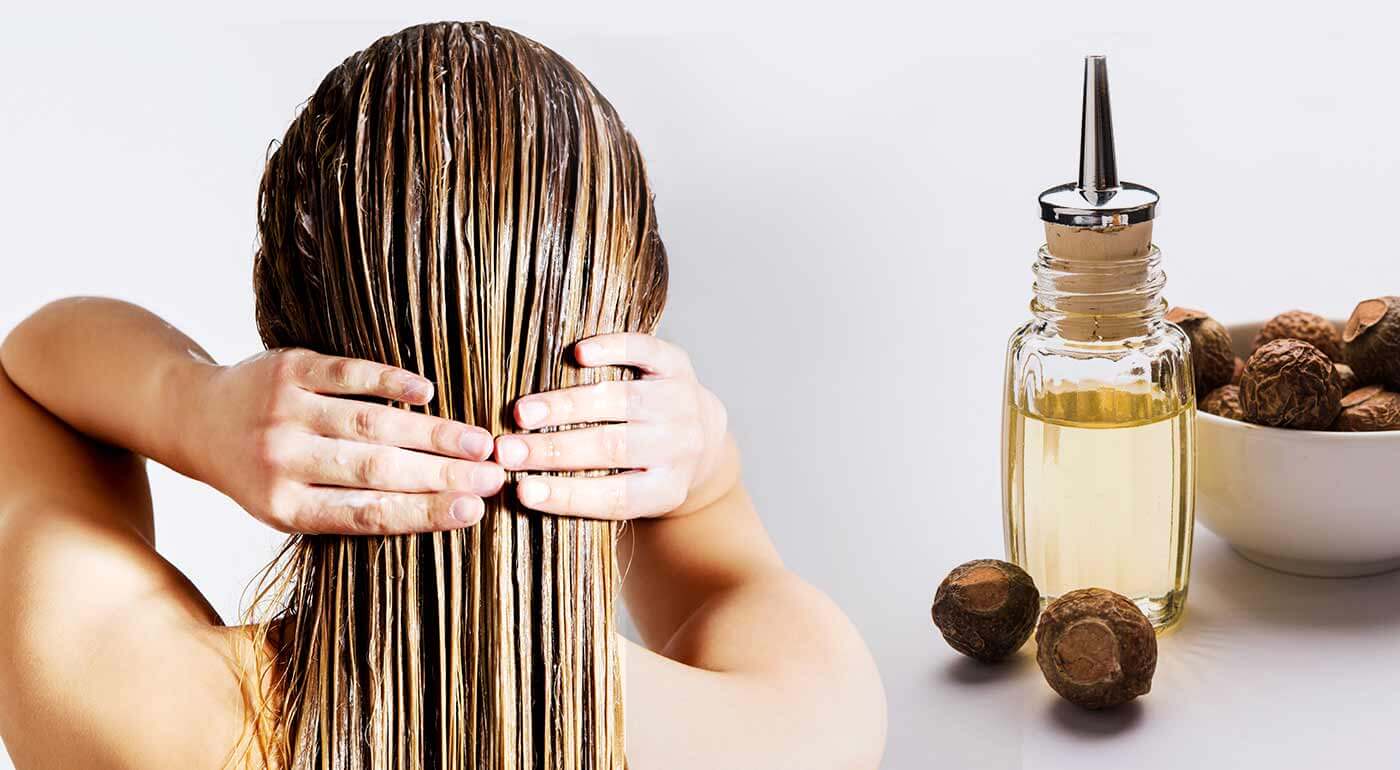 Reetha prášok pre domácu kozmetiku