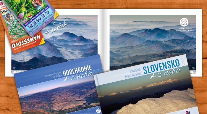 Knihy z edície Regióny z neba od vydavateľstva CBS