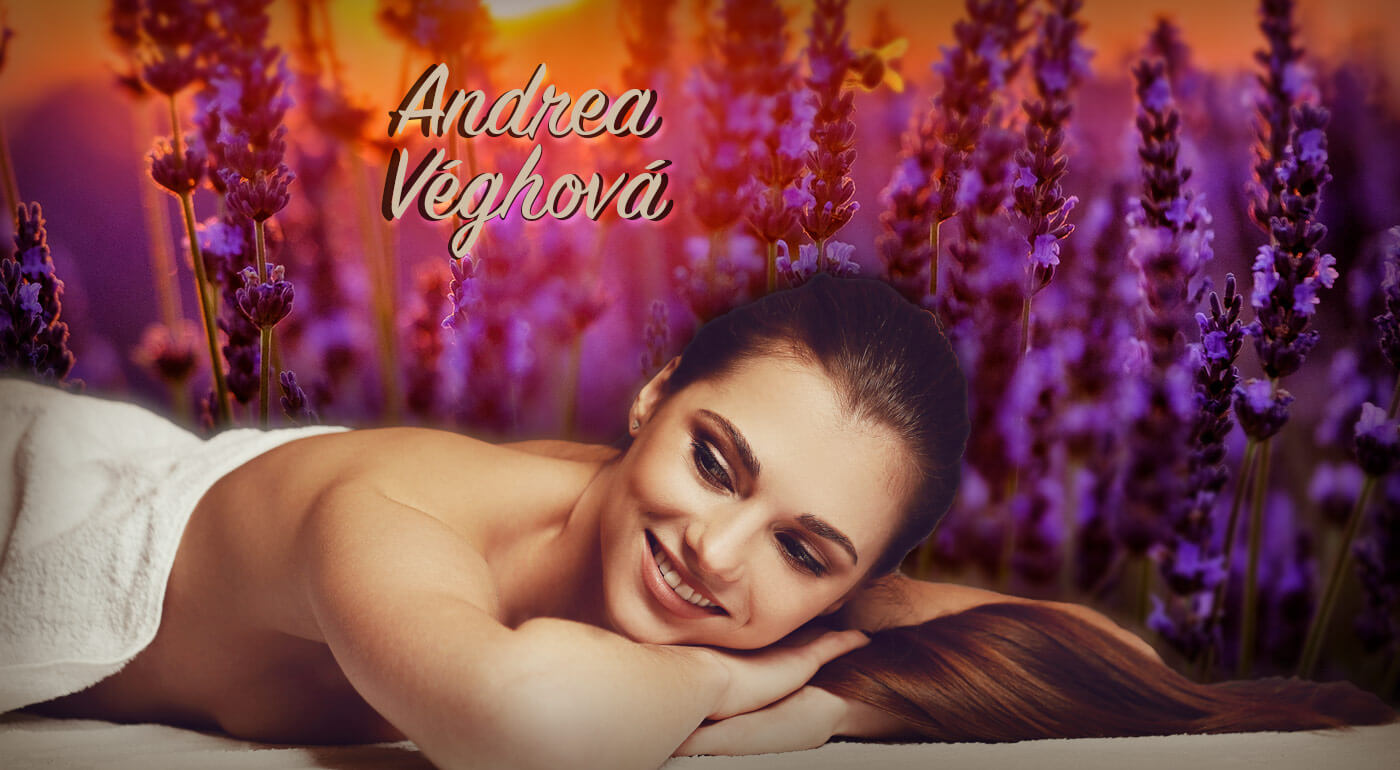 Levanduľová masáž nôh, chrbta a ramien