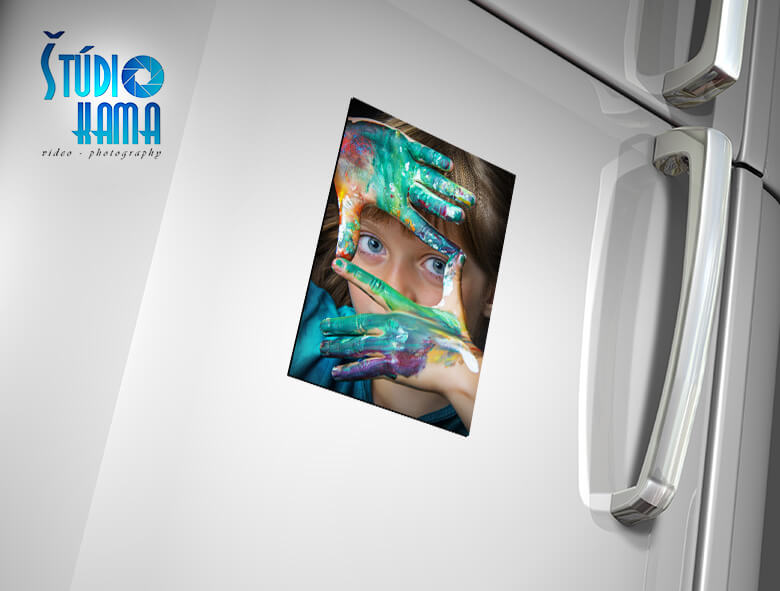 Foto Digital Studio: 2x fotomagnetka s vlastnou fotografiou s rozmerom 13x18 cm