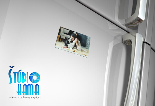 Foto Digital Studio: 10x fotomagnetka s vlastnou fotografiou s rozmerom 5x9 cm