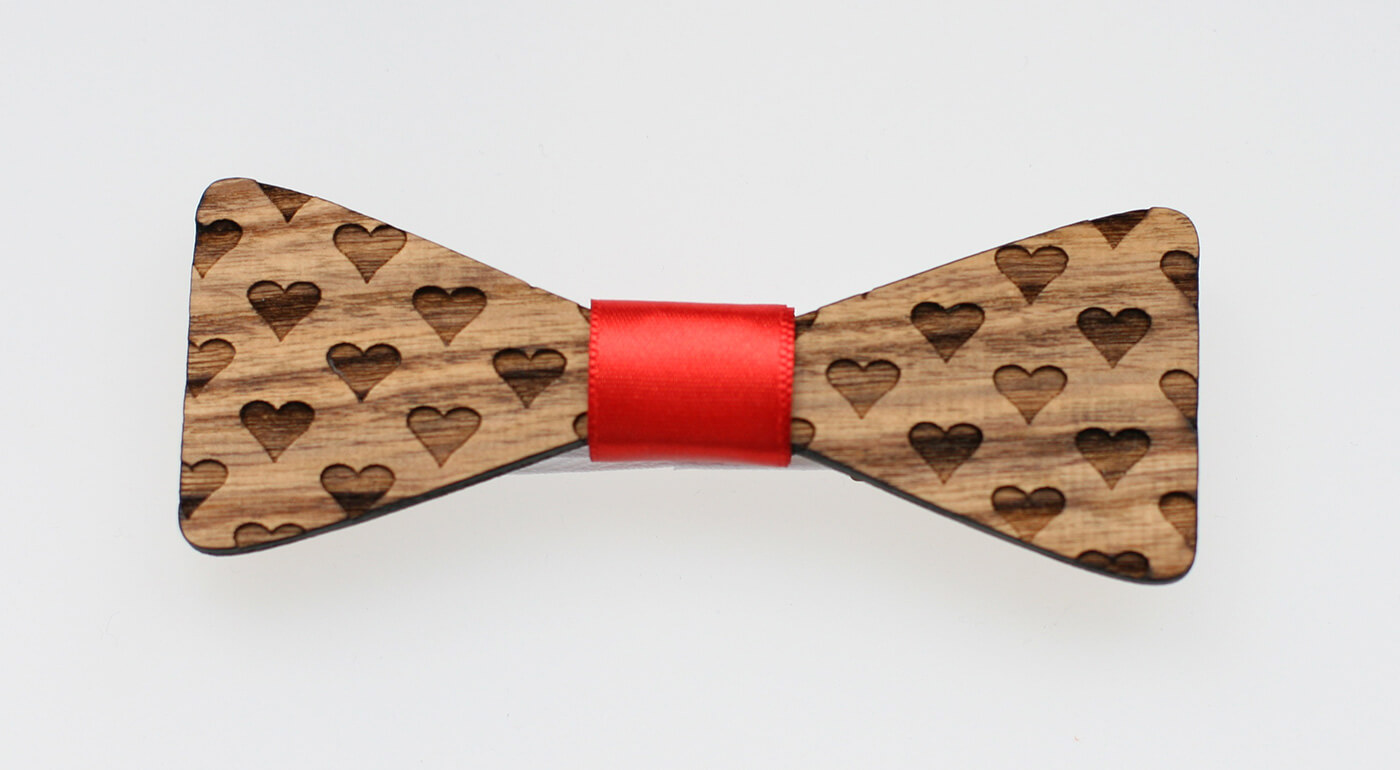 Drevený motýlik - vzor 18