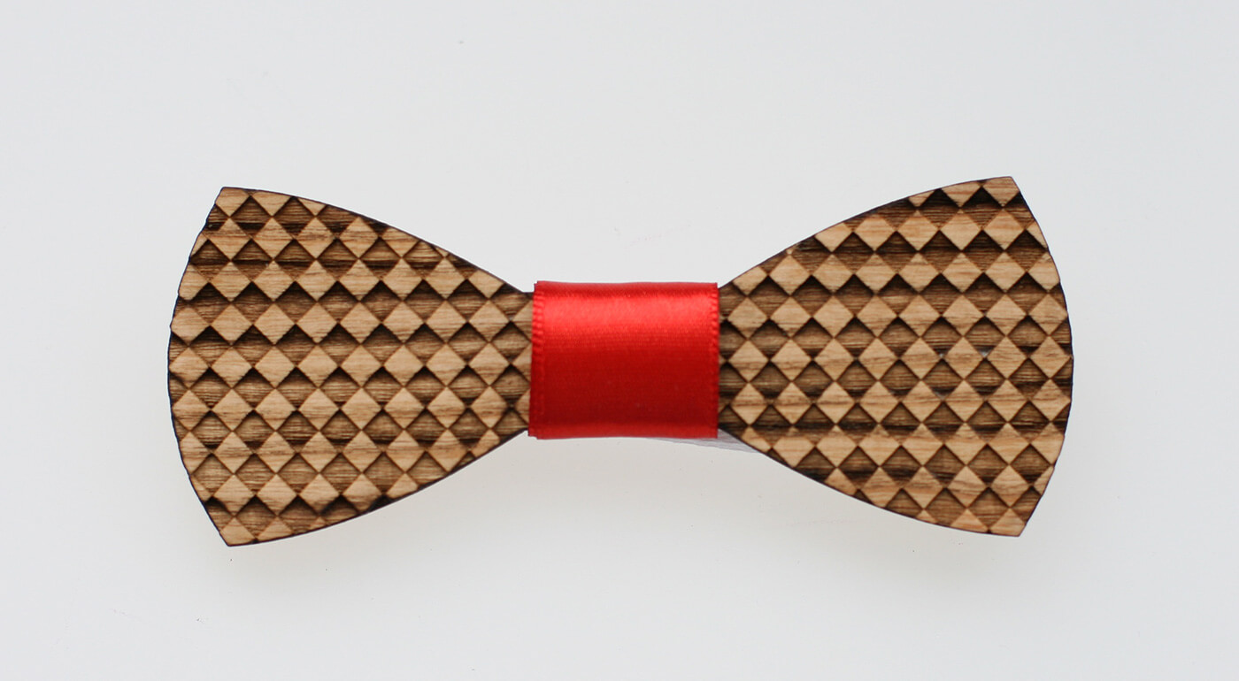 Drevený motýlik - vzor 21