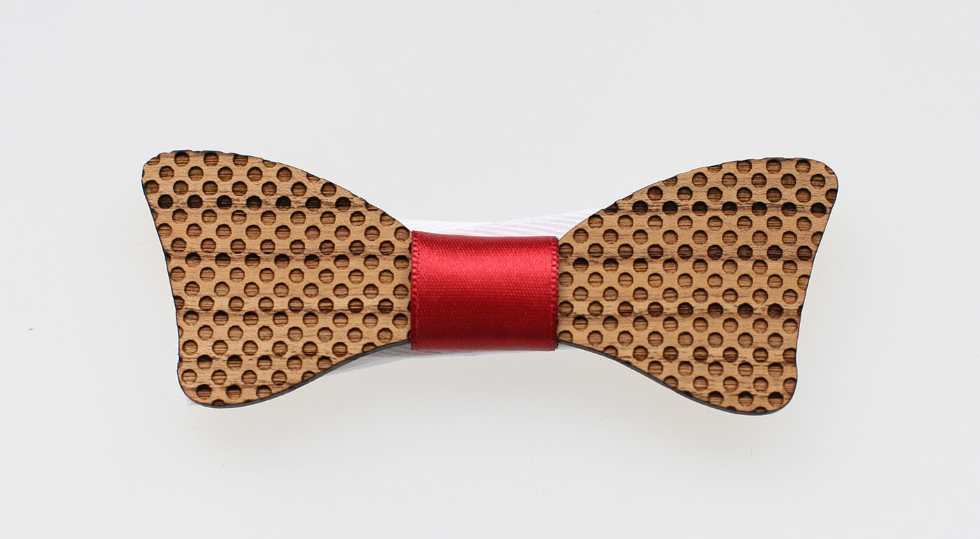 Drevený motýlik - vzor 4