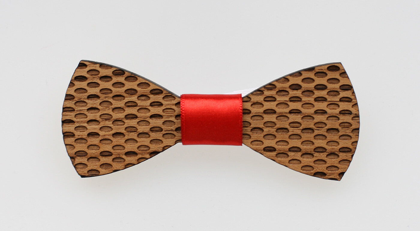 Drevený motýlik - vzor 1