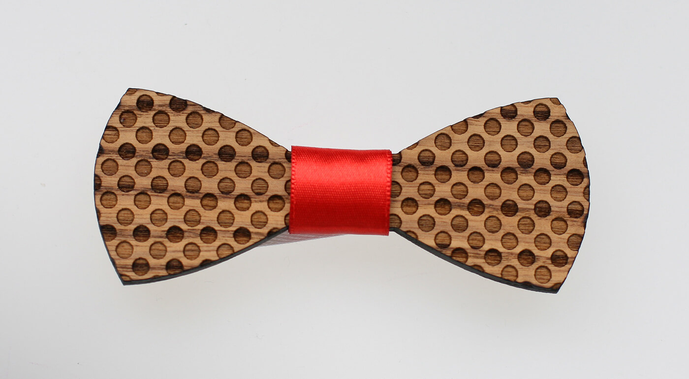 Drevený motýlik - vzor 2