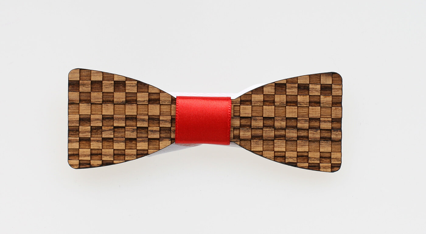 Drevený motýlik - vzor 20