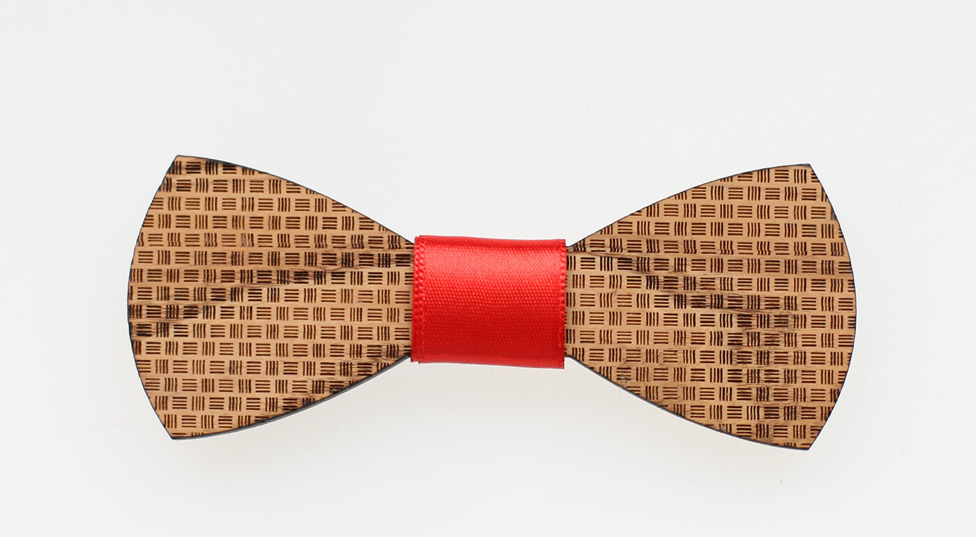 Drevený motýlik - vzor 5