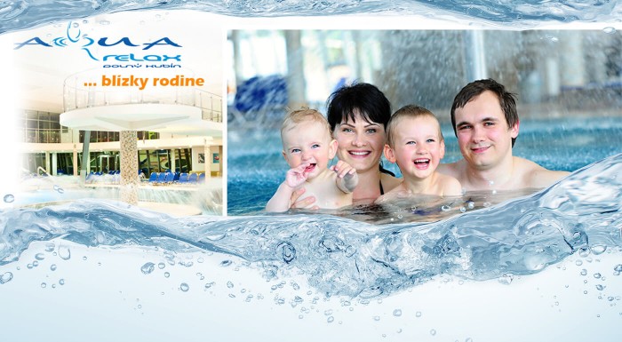Vstup do Aquaparku AquaRelax Dolný Kubín