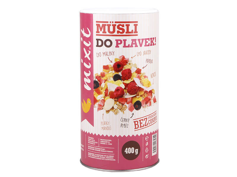 Mixit Do plaviek 400 g raňajkové müsli