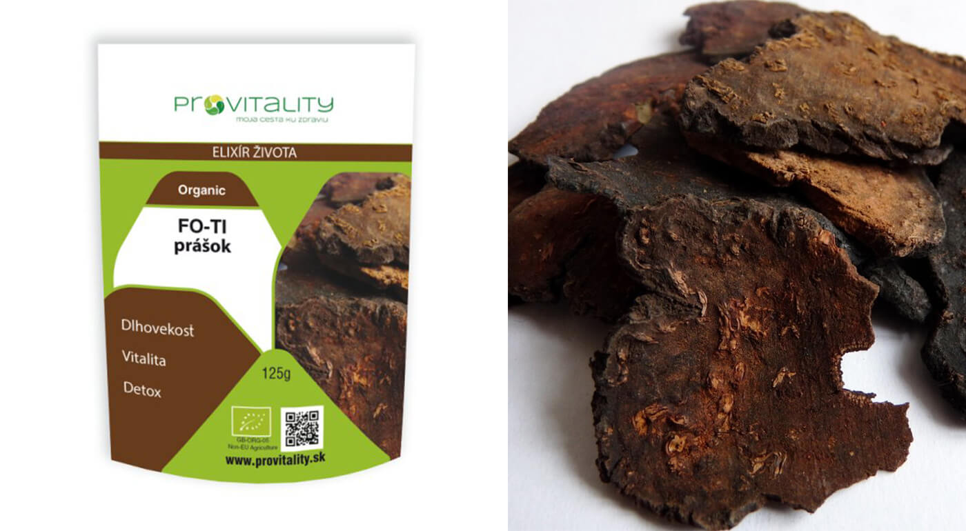 100% prášok z byliny fo-ti (125 g)