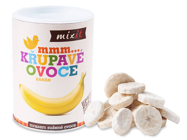 MIXIT Banán - chrumkavé ovocie 130 g