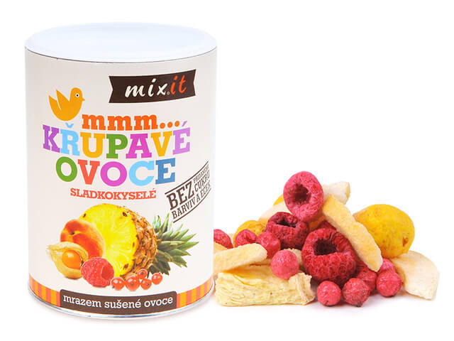 MIXIT Malé chrumkavé ovocie - sladkokyslé 70 g