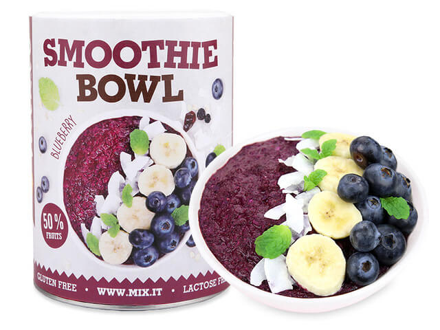 MIXIT Smoothie bowl - Čučoriedka 380 g
