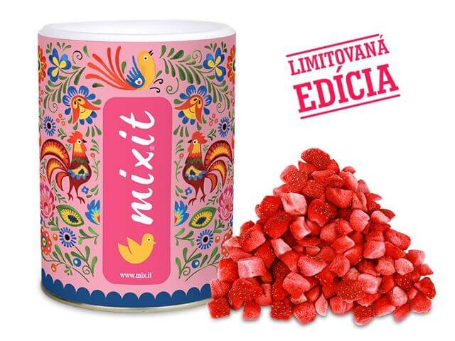 MIXIT Jahoda - chrumkavé kocky 40g