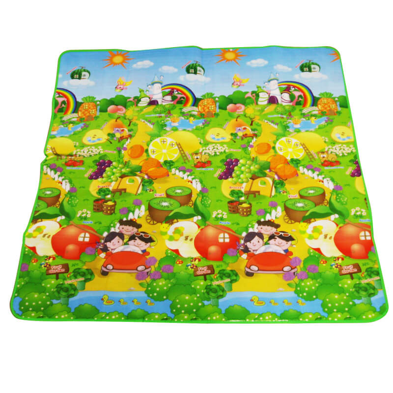 Detská podložka na hranie 2x1,8 m Ovocná záhrada