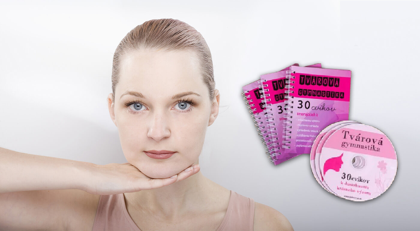 Brožúra a DVD tvárova gymnastika pre krásnu pleť