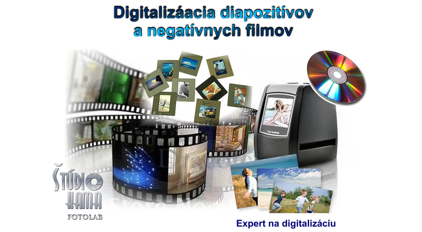Digitalizácia diapozitívov a negatívov