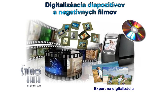 Digitalizácia diapozitívov a negatívov
