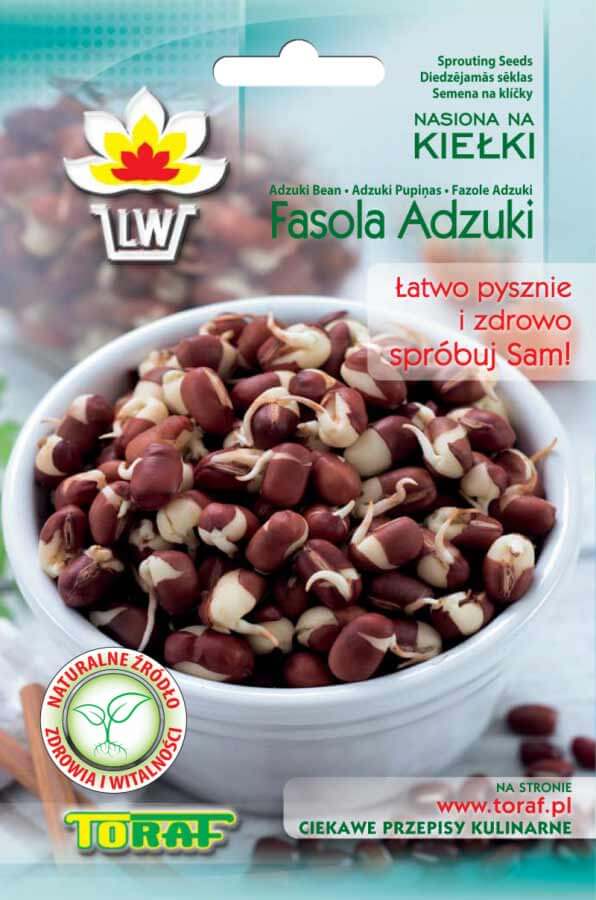 Toraf Fazuľa Adzuki 50 g Semienka na klíčenie