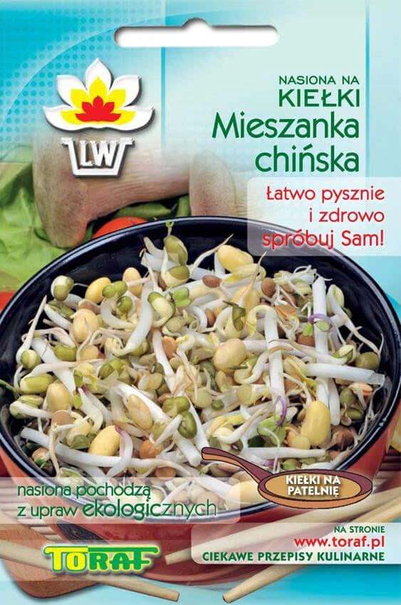 Toraf Čínska zmes 40 g Semienka na klíčenie