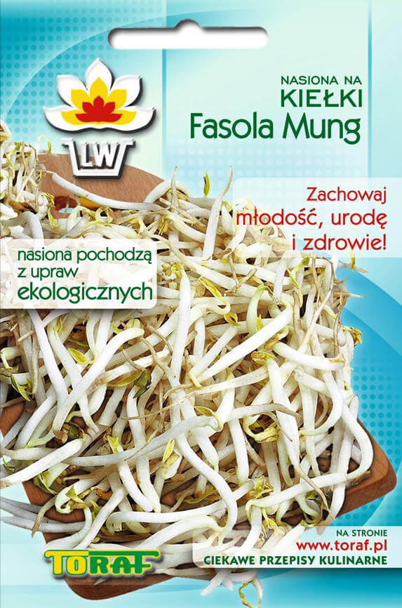 Toraf Fazuľa Mungo 50 g Semienka na klíčenie