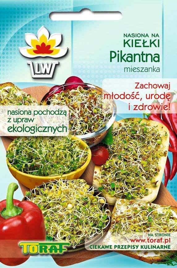 Toraf Pikantná zmes 20 g Semienka na klíčenie