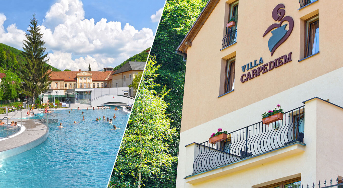 Jarný pobyt v Trenčianskych Tepliciach