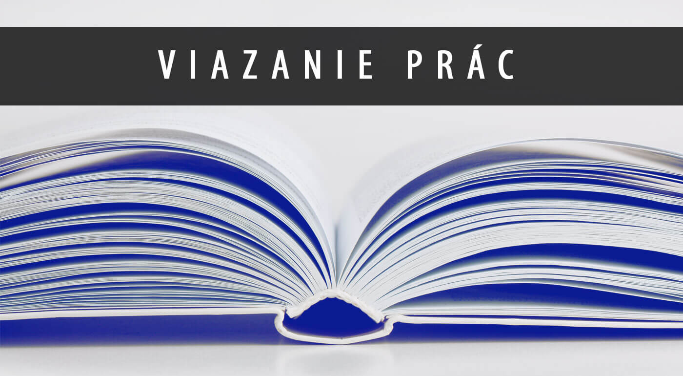 Viazanie záverečnej práce Multigrafika