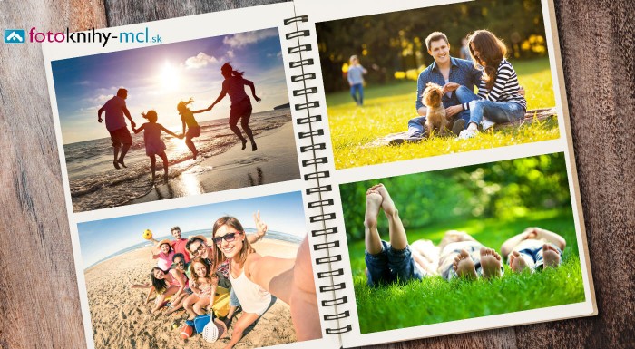 Fotokniha s krúžkovou väzbou