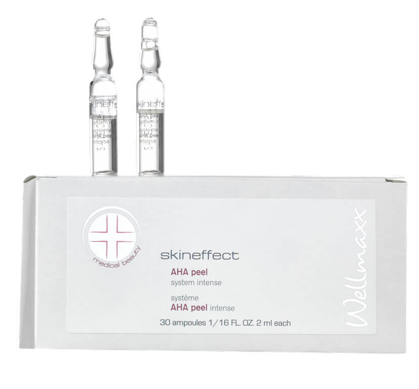 Wellmaxx Skineffect aha peel system ampule 30 ampuliek x 2 ml