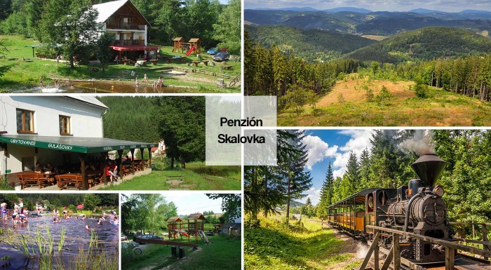 Prenájom Penziónu Skalovka s kapacitou až 25 osôb