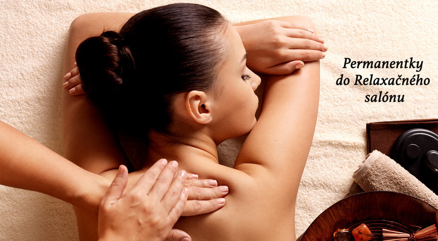 Permanentka na masáže pre dámy