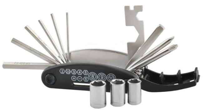 Sada kľúčov na bicykel 16v1