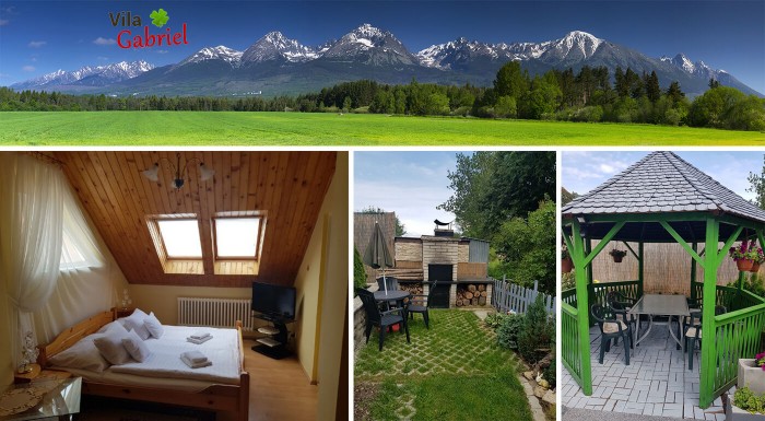 Vysoké Tatry: pobyt pre dvoch vo Vile Gabriel