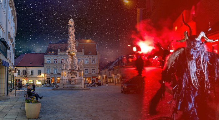 Baden: zájazd do kúpeľov a sprievod čertov