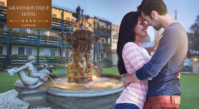 Romantická noc v Grand Boutique Hoteli Sergijo****