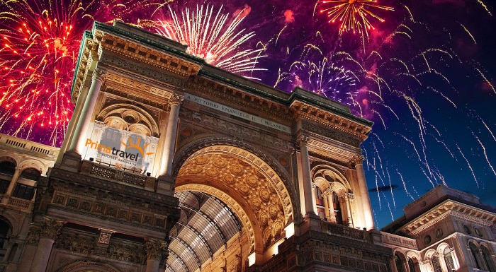 Nadupaný Silvester v Miláne