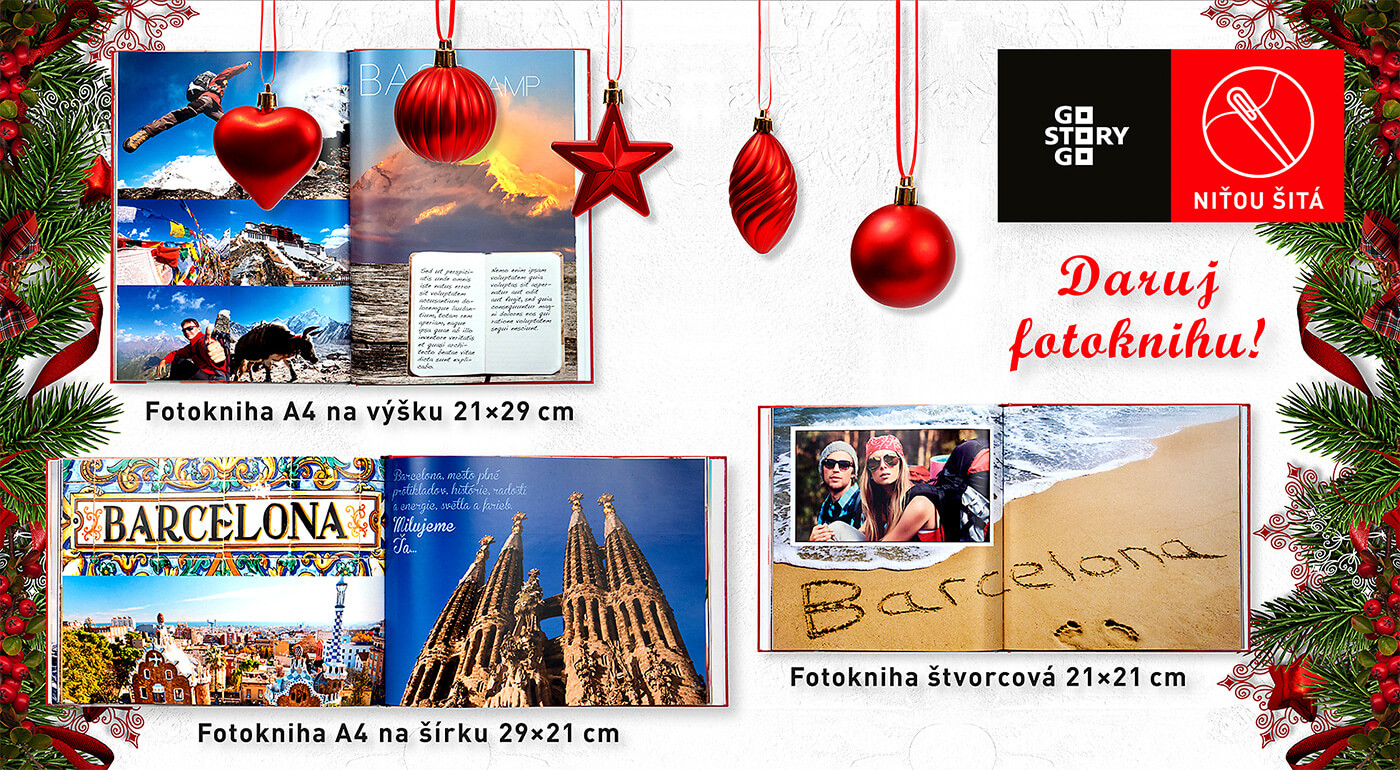 Veľká fotokniha s tvrdými doskami