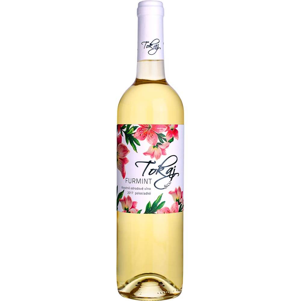 Víno Tokaj Furmint Flowers akostné polosladké 0,75 l