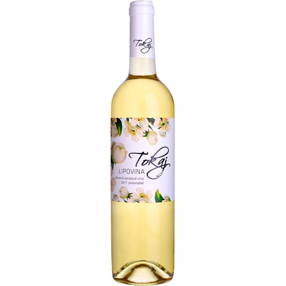 Víno Tokaj Lipovina Flowers akostné polosladké 0,75 l