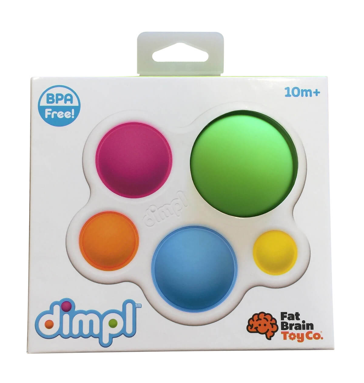 Fat Brain Toys Dimpl - senzorická hračka pre deti od 10 mesiacov