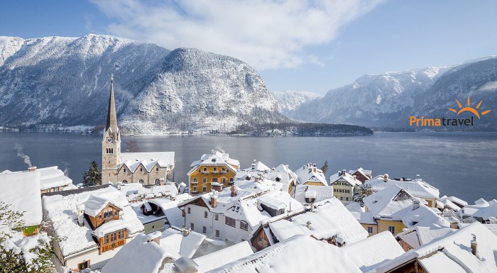 Adventný Salzburg a plavba po jazere Wolfgangsee