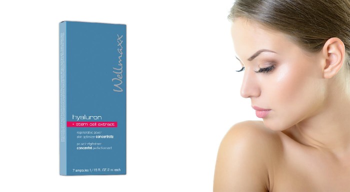 Ampulky Wellmaxx Hyaluron + kmeňové bunky