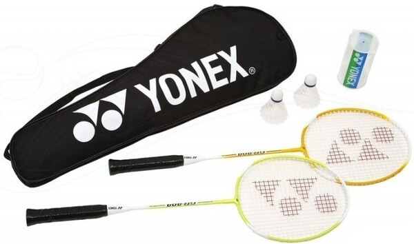 Bedmintonový set Yonex GR 505 s 2 raketami a 2 košíkmi