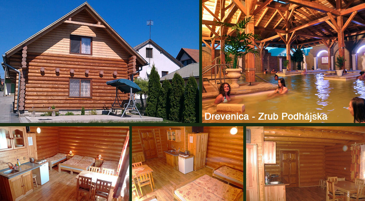 Rodinná dovolenka v zrube v Podhájskej