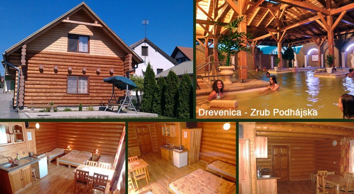 Rodinná dovolenka v zrube v Podhájskej